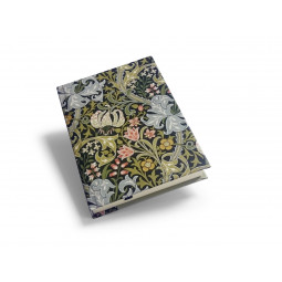 SKRIVBOK A6 GOLDEN LILY